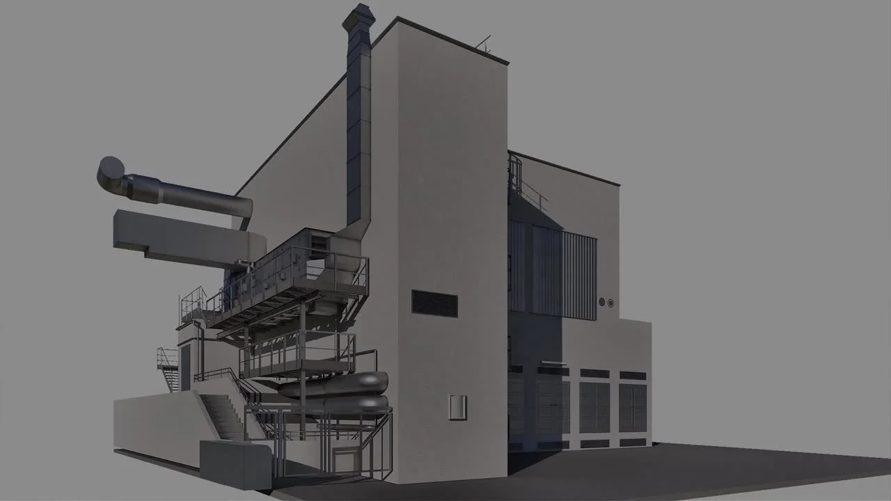 Efficient Scan-to-BIM: A Full-Workflow Case Study of an Electric Factory